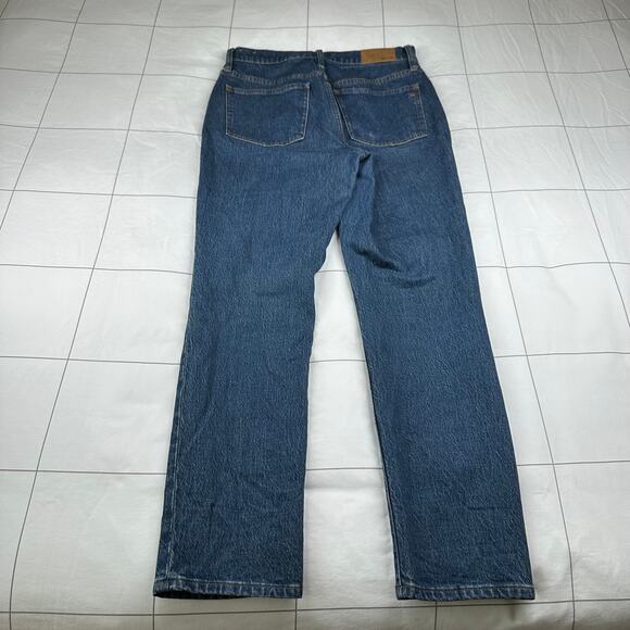 Madewell Jeans Womens 27 Blue Perfect Vintage Haight Wash High Rise Tapered Leg - Picture 3 of 14